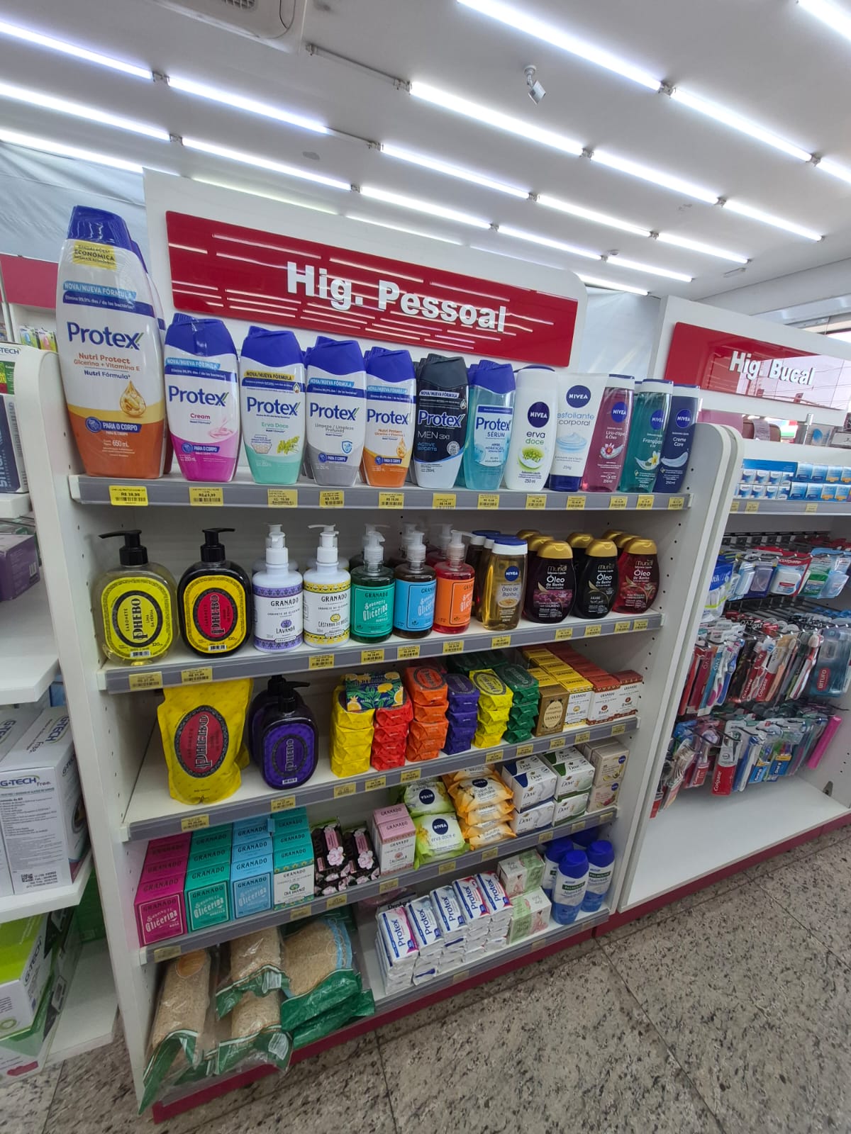Produtos de higiene pessoal